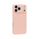 Rožinis (Blush) dėklas Apple iPhone 18 Pro Max telefonui "OBAL:ME Glossy Cover"