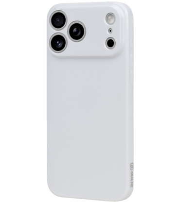Baltas dėklas Apple iPhone 18 Pro Max telefonui "OBAL:ME Glossy Cover"