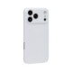 Baltas dėklas Apple iPhone 18 Pro Max telefonui "OBAL:ME Glossy Cover"