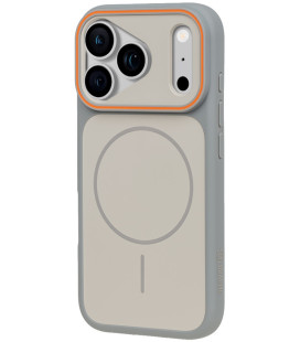 Pilkas dėklas Apple iPhone 17 Pro / 18 Pro telefonui "OBAL:ME MagNetix Delta Cover"