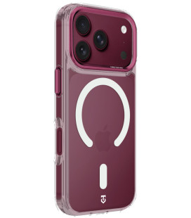 Skaidrus (Raudonas) dėklas Apple iPhone 17 Pro / 18 Pro telefonui "Tactical MagForce 2.0 Cover"