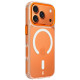Skaidrus (Oranžinis) dėklas Apple iPhone 17 Pro / 18 Pro telefonui "Tactical MagForce 2.0 Cover"