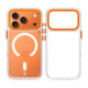 Skaidrus (Oranžinis) dėklas Apple iPhone 17 Pro / 18 Pro telefonui "Tactical MagForce 2.0 Cover"