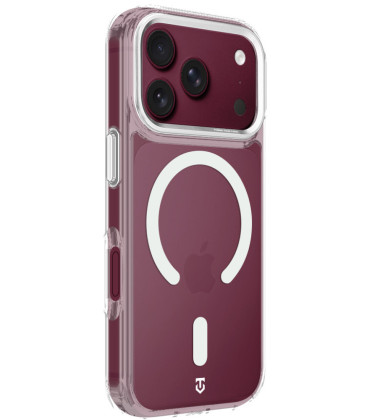 Skaidrus (Sidabrinės spalvos) dėklas Apple iPhone 17 Pro / 18 Pro telefonui "Tactical MagForce 2.0 Cover"