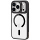 Juodas / skaidrus dėklas Apple iPhone 17 Pro / 18 Pro telefonui "OBAL:ME MagNetix Versa Cover"
