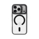 Juodas / skaidrus dėklas Apple iPhone 17 Pro / 18 Pro telefonui "OBAL:ME MagNetix Versa Cover"