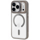Pilkas / skaidrus dėklas Apple iPhone 17 Pro / 18 Pro telefonui "OBAL:ME MagNetix Versa Cover"