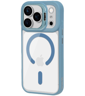 Šviesiai mėlynas / skaidrus dėklas Apple iPhone 17 Pro / 18 Pro telefonui "OBAL:ME MagNetix Versa Cover"