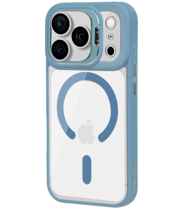 Šviesiai mėlynas / skaidrus dėklas Apple iPhone 17 Pro / 18 Pro telefonui "OBAL:ME MagNetix Versa Cover"