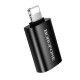 Juodas adapteris USB - Lightining"Borofone BV26"