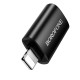 Juodas adapteris USB - Lightining"Borofone BV26"