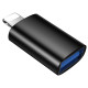 Juodas adapteris USB - Lightining"Borofone BV26"