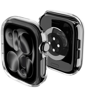 Skaidrus dėklas Apple Watch 12 (46 mm) laikrodžiui "Spigen Thin Fit"