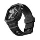 Matinis juodas dėklas - apyrankė Apple Watch 12 (42 mm) laikrodžiui "Spigen Rugged Armor Pro"