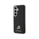 Juodas dėklas Samsung Galaxy S26 Plus telefonui "Karl Lagerfeld Grained PU Leather K&CH Heads Magnetic Case"