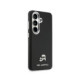 Juodas dėklas Samsung Galaxy S26 Plus telefonui "Karl Lagerfeld Grained PU Leather K&CH Heads Magnetic Case"