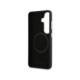 Juodas dėklas Samsung Galaxy S26 Plus telefonui "Karl Lagerfeld Grained PU Leather K&CH Heads Magnetic Case"