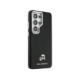 Juodas dėklas Samsung Galaxy S26 Ultra telefonui "Karl Lagerfeld Grained PU Leather K&CH Heads Magnetic Case"