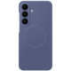 Originalus mėlynas (Violetinis) dėklas "Silicone Magnet Cover" Samsung Galaxy S26 FE telefonui "EF-ES741CLE"