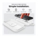 Apsauginis grūdintas stiklas Apple iPhone 17 Pro Max / 18 Pro Max telefonui "Tech-Protect OneTouch Set+ 2-Pack"