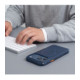 Mėlynas dėklas Apple iPhone 17 Pro Max / 18 Pro Max telefonui "Tech-Protect MagAir Magsafe CC"