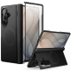 Juodas dėklas Samsung Galaxy Z Fold 8 Ultra telefonui "Tech-Protect Kevlar Aura Magsafe"