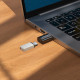 Juodas adapteris USB-A - USB-C "Borofone BV26B"