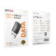 Juodas adapteris USB-A - USB-C "Borofone BV26B"