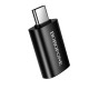 Juodas adapteris USB-C - USB-A "Borofone BV26C"