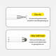 Baltas universalus pieštukas - Stylus "Blavec Passive Pen Stylus BPS-02 Universal 2 in 1"
