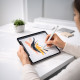 Baltas universalus pieštukas - Stylus "Blavec Passive Pen Stylus BPS-02 Universal 2 in 1"