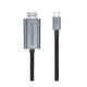 Pilkas USB-C - HDMI 2.1 8K 60Hz 300cm laidas "Tech-Protect Ultraboost"