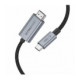 Pilkas USB-C - HDMI 2.1 8K 60Hz 300cm laidas "Tech-Protect Ultraboost"