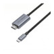 Pilkas USB-C - HDMI 2.1 8K 60Hz 300cm laidas "Tech-Protect Ultraboost"