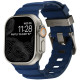 Mėlyna apyrankė Apple Watch 8 / 9 / 10 / 11 / 12 / SE / Ultra (44 / 45 / 46 / 49 mm) laikrodžiui "Tech-Protect Motion"