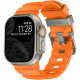 Oranžinė apyrankė Apple Watch 8 / 9 / 10 / 11 / 12 / SE / Ultra (44 / 45 / 46 / 49 mm) laikrodžiui "Tech-Protect Motion"