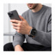Juoda apyrankė Apple Watch 8 / 9 / 10 / 11 / 12 / SE / Ultra (44 / 45 / 46 / 49 mm) laikrodžiui "Tech-Protect Motion"