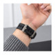 Juoda apyrankė Apple Watch 8 / 9 / 10 / 11 / 12 / SE / Ultra (44 / 45 / 46 / 49 mm) laikrodžiui "Tech-Protect Motion"
