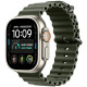 Žalia apyrankė Apple Watch 8 / 9 / 10 / 11 / 12 / SE / Ultra (44 / 45 / 46 / 49 mm) laikrodžiui "Tech-Protect Iconband Pro"