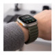 Žalia apyrankė Apple Watch 8 / 9 / 10 / 11 / 12 / SE / Ultra (44 / 45 / 46 / 49 mm) laikrodžiui "Tech-Protect Iconband Pro"