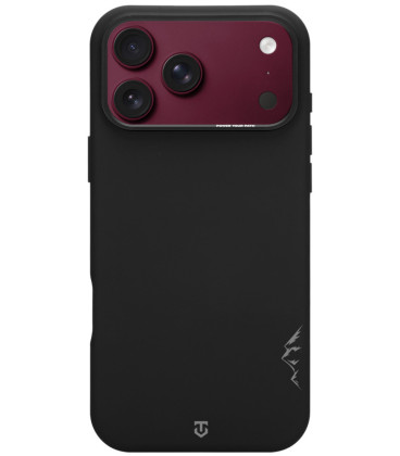Juodas dėklas Apple iPhone 17 Pro Max / 18 Pro Max telefonui "Tactical MagForce Velvet Smoothie 2.0 Cover"