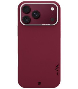 Raudonas (Burgundy) dėklas Apple iPhone 17 Pro Max / 18 Pro Max telefonui "Tactical MagForce Velvet Smoothie 2.0 Cover"