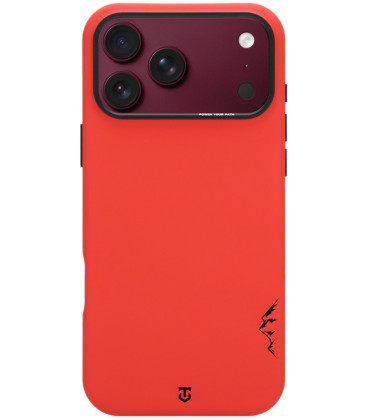 Raudonas dėklas Apple iPhone 17 Pro Max / 18 Pro Max telefonui "Tactical MagForce Velvet Smoothie 2.0 Cover"