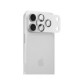 Sidabrinės spalvos kameros apsauga Apple iPhone 18 Pro telefonui "Tech-Protect CamFull Fit+"