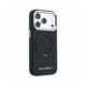 Juodas dėklas Apple iPhone 18 Pro telefonui "Karl Lagerfeld PU Saffiano Ring Stand MagSafe Case"