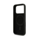 Juodas dėklas Apple iPhone 18 Pro telefonui "Karl Lagerfeld Liquid Silicone Karl and Choupette MagSafe Case"