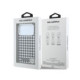Juodas dėklas Apple iPhone 17 Pro telefonui "Karl Lagerfeld PU Houndstooth Resin Plate MagSafe Case"