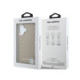 Smėlio spalvos dėklas Apple iPhone 17 telefonui "Karl Lagerfeld PU Perforated Gold Dots MagSafe Case"