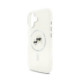 Skaidrus dėklas Apple iPhone 17 telefonui "Karl Lagerfeld IML K&CH Heads Metal Frame MagSafe Case"