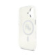 Skaidrus dėklas Apple iPhone 17 telefonui "Karl Lagerfeld IML K&CH Heads Metal Frame MagSafe Case"
